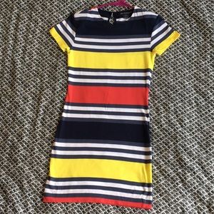 French Connection Striped Mini Dress - US Size 4